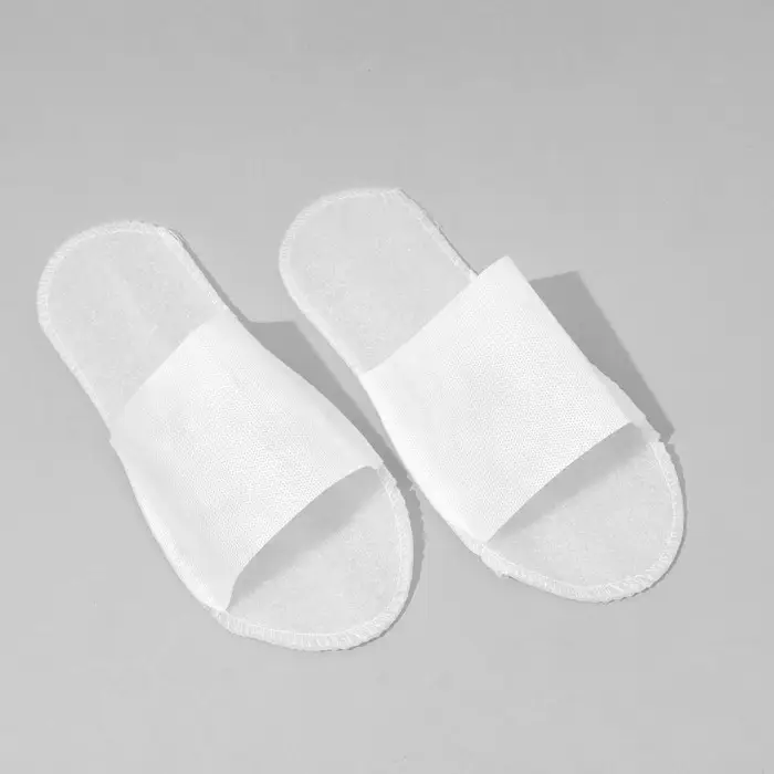 Тапочки одноразовые Антикризисные, 4 мм, белые Тапочки одноразовые Антикризисные, 4 мм, белые