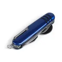 Нож швейцарский 9 в 1, синий