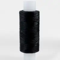 Нитки 35ЛЛ, 200 м, чёрные №6818