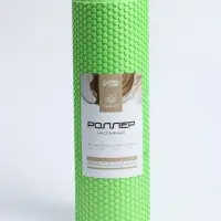 Ролик массажный Sangh, 45&times;15 см, зелёный