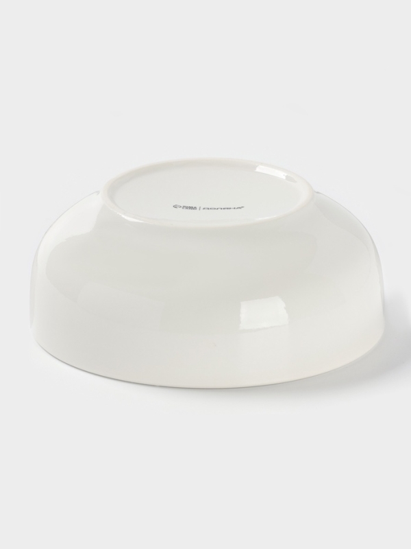 Салатник Доляна «Зайка», фарфор,15.5×6 см, белый Салатник Доляна «Зайка», фарфор,15.5×6 см, белый