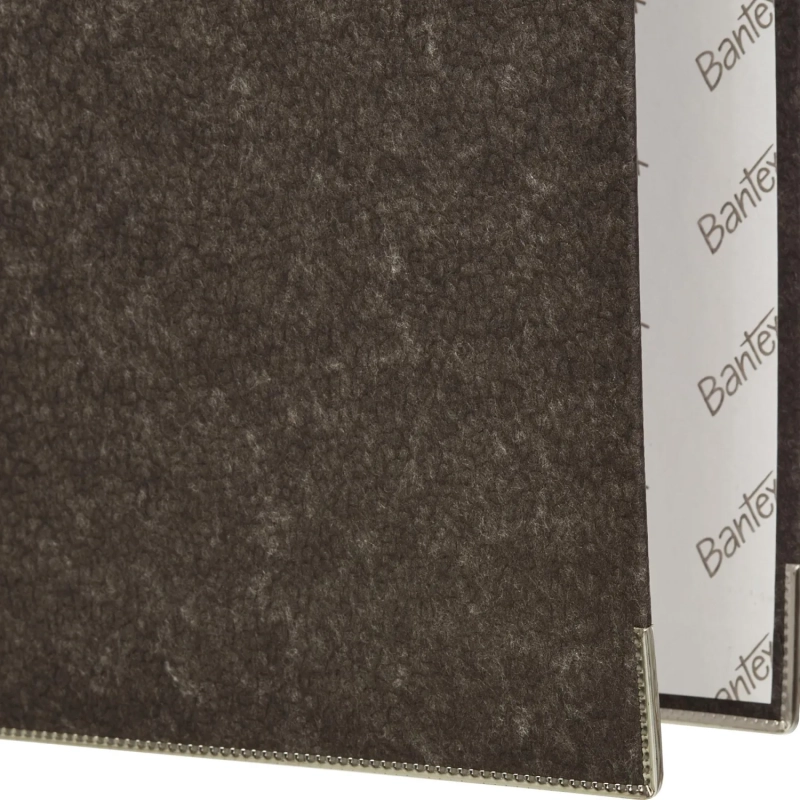 Папка-регистратор мрамор 70мм,черн,бум/бум,карм.кор.,мет.уг