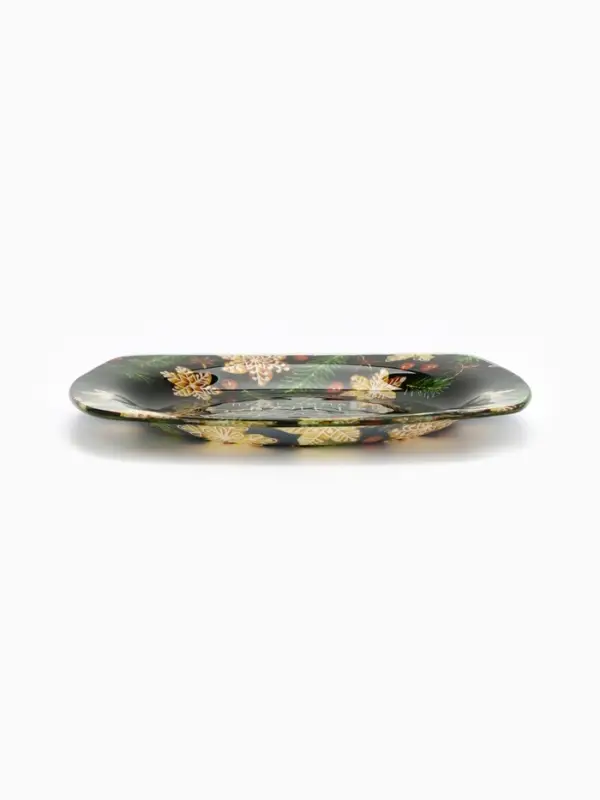 Тарелка плоская новогодняя &laquo;Пусть зима будет вкусной&raquo;, 20&times;20 см