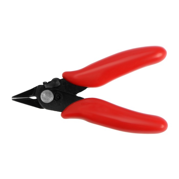 Бокорезы для электроники ЛОМ mini, пластиковые рукоятки, 90 мм Бокорезы для электроники ЛОМ mini, пластиковые рукоятки, 90 мм