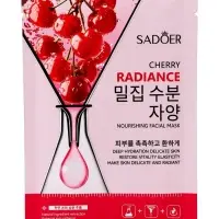 Успокаивающая маска для лица Sadoer &laquo;Вишня&raquo;, 25 мл