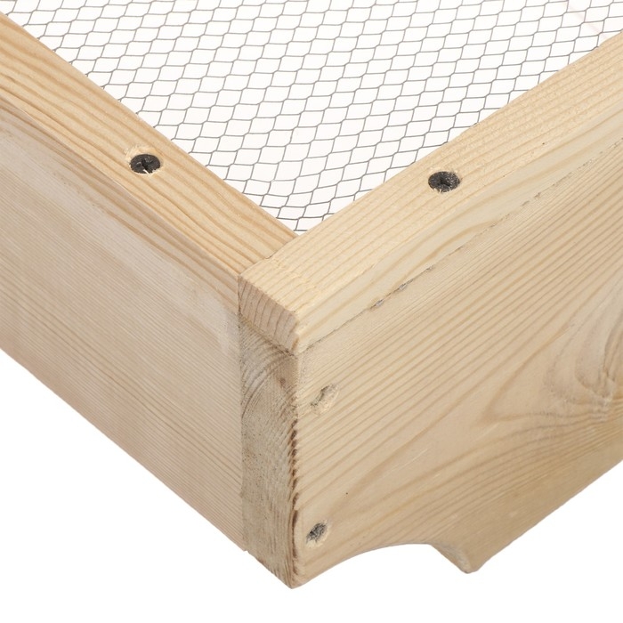 Сито для грунта, 50 × 50 см, ячейка 5 × 5 мм, Greengo