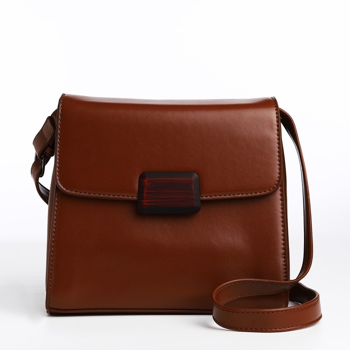 Сумка-мессенджер на магните, цвет коричневый Сумка-мессенджер на магните, цвет коричневый