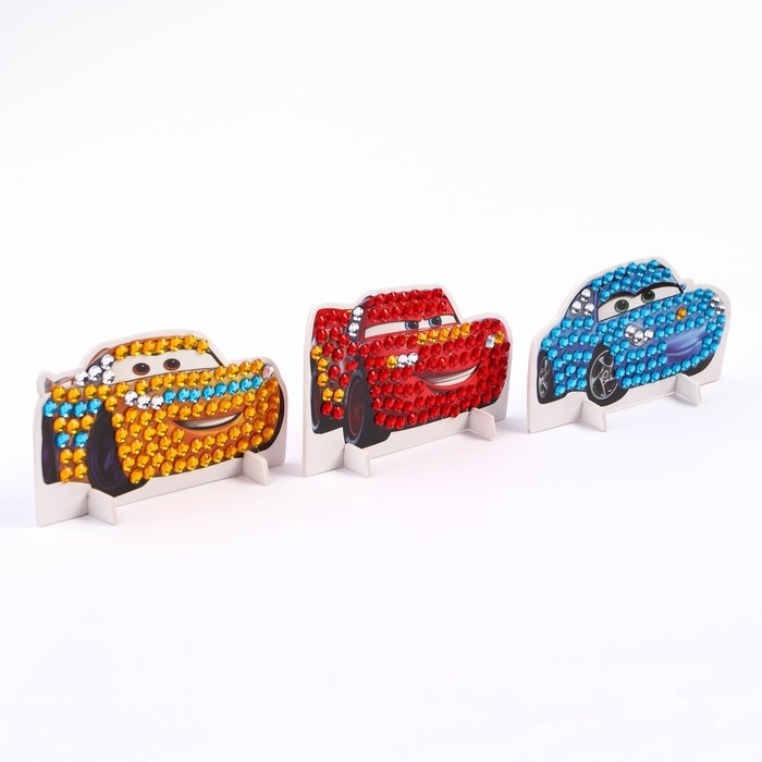 Набор для творчества &laquo;Волшебная аппликация&raquo;, Тачки