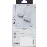 Наушники проводные SY-007, вакуумные, микрофон, Jack 3.5 мм, белые