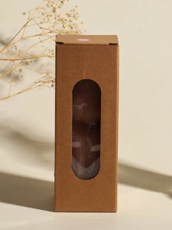 Свеча декоративная &laquo;Греция&raquo;, нежно-персиковая, 6&times;6&times;18 см