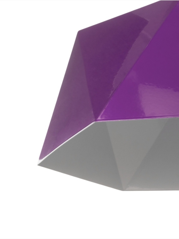 Светильник Edward 1х40Вт Е27 пр-1м темно-фиолетовый 38х38х25см Светильник Edward 1х40Вт Е27 пр-1м темно-фиолетовый 38х38х25см