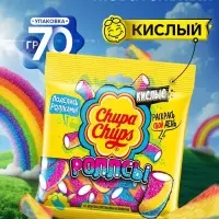 Мармелад Chupa-Chups &laquo;РОЛЛСЫ&raquo; мини, кислые, 70 г
