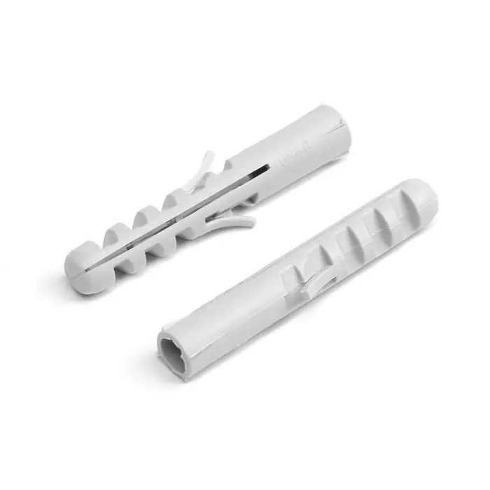 Дюбель ТУНДРА, тип S, распорный, полипропиленовый, 8х50 мм, 16 шт