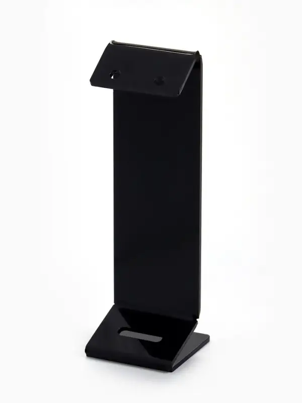 Подставка под серьги, кольцо, 4&times;4&times;13 см, 2 мм, чёрная