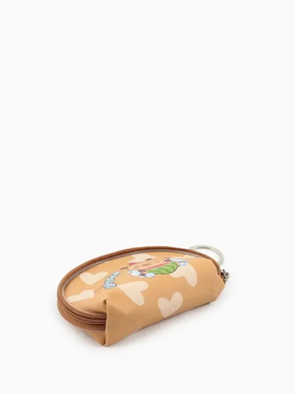 Кошелёк детский &laquo;Капибара&raquo;, монетница, на молнии 10.5&times;2.5&times;8 см, с принтом, МИКС