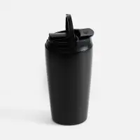 Термостакан с двумя поильниками Duetta, черный Термостакан с двумя поильниками Duetta, черный