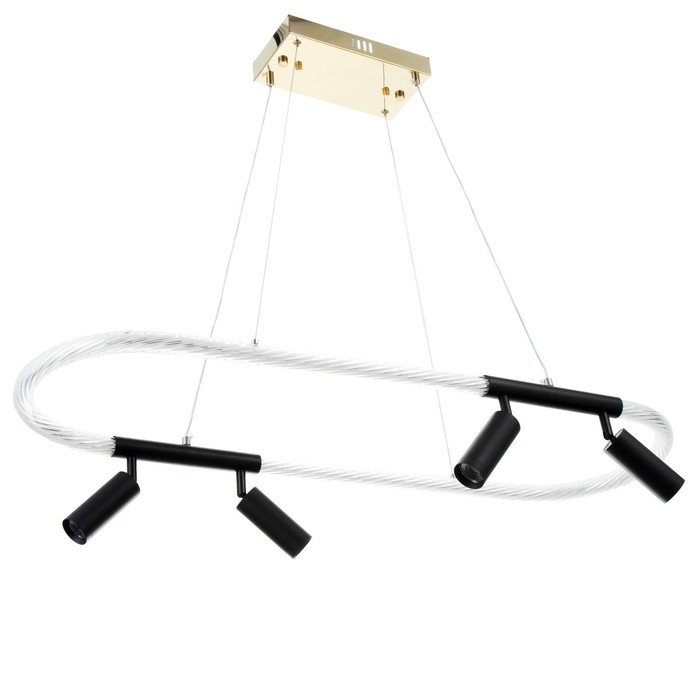 Светильник BayerLux Светильник BayerLux "Лани" LED 68Вт черно-золотой 29,5х14х89 см