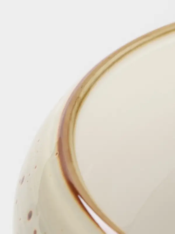 Салатник Magistro Mediterana, 900 мл, d=16.8 см, фарфор, бежевый