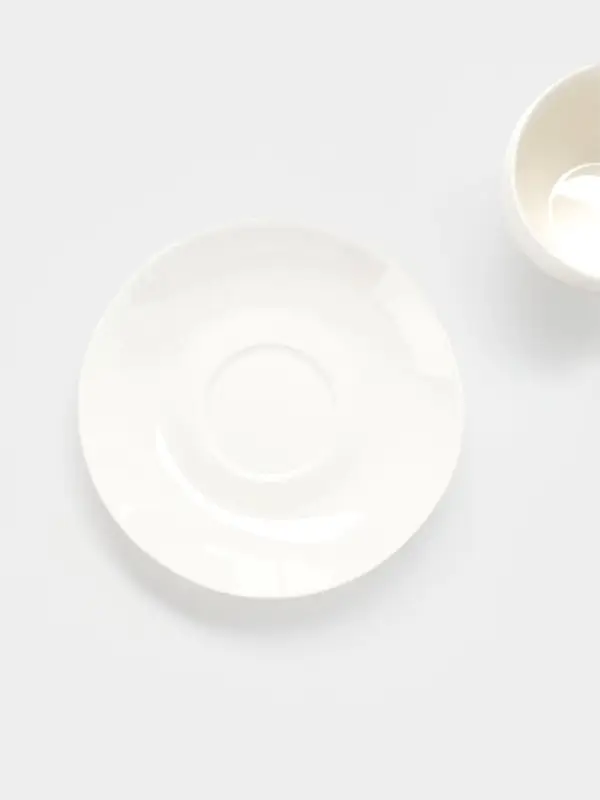 Кофейная пара Magisto English tea party, 170 мл, фарфор, белая