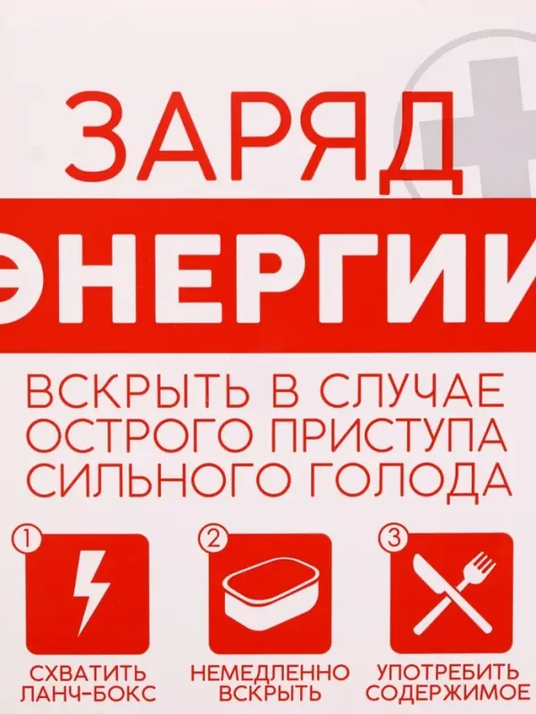 Ланч - бокс «Заряд энергии», 1200 мл Ланч - бокс «Заряд энергии», 1200 мл