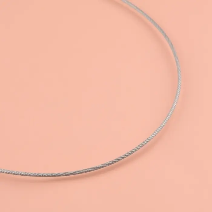 Спицы круговые, для вязания, с тефлоновым покрытием, с металлическим тросом, d=3.5 мм, 14/80 см Спицы круговые, для вязания, с тефлоновым покрытием, с металлическим тросом, d=3.5 мм, 14/80 см