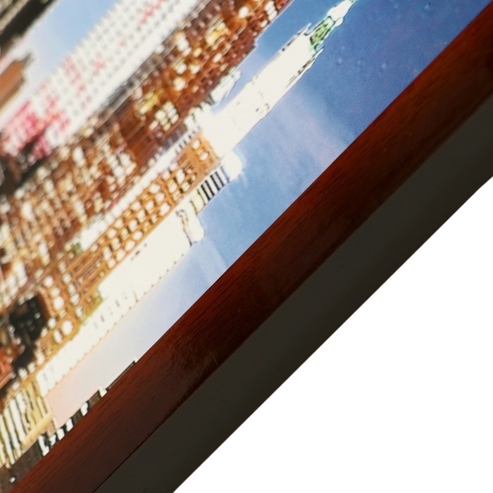 Картина  Картина "Разноцветные огни"  67х107 см рамка МИКС