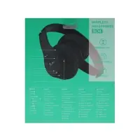 Наушники беспроводные, накладные, Borofone BO4 Charming rhyme, Bluetooth 5.0, с микрофоном, AUX, 200 мАч, чёрные