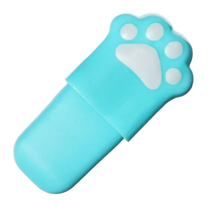 Набор маркеров-текстовыделителей Calligrata &laquo;Лапки&raquo;, 6 цветов, скошенный наконечник, узел 5 мм, в пенале на молнии