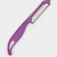 Овощечистка Доляна &laquo;Волна&raquo;, 14 см, фиолетовая