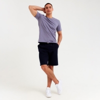 Футболка мужская MINAKU REGULAR FIT: цвет белый, р-р 54