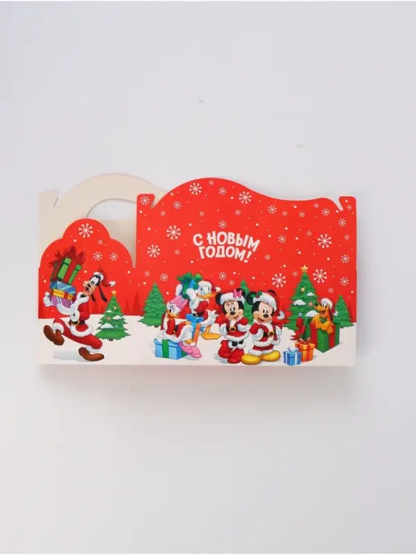 Коробка складная «Уютный Новый год», Микки Маус, 23 х 9 х 22,5 см Коробка складная «Уютный Новый год», Микки Маус, 23 х 9 х 22,5 см