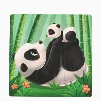 Магнитные пазлы для малышей &laquo;Мамы и малыши&raquo;, книга 3 в 1, Крошка Я