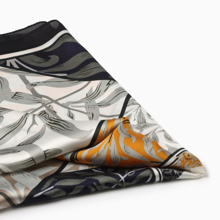 Платок женский MINAKU р-р 70*70 см, цв. серый Платок женский MINAKU р-р 70*70 см, цв. серый