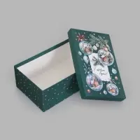 Коробки подарочные 10 в 1 &laquo;Атмосфера Нового Года&raquo;, 30&times;19&times;11.5 - 12&times;6.5&times;4 см