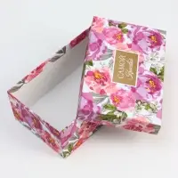 Набор подарочных коробок 10 в 1 Flowers, 32.5&times;20&times;12.5 - 12&times;7&times;4 см