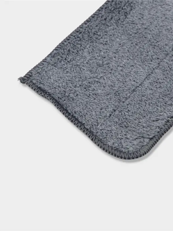 Насадка для швабры с распылителем Доляна, 40&times;13 см, микрофибра, серая