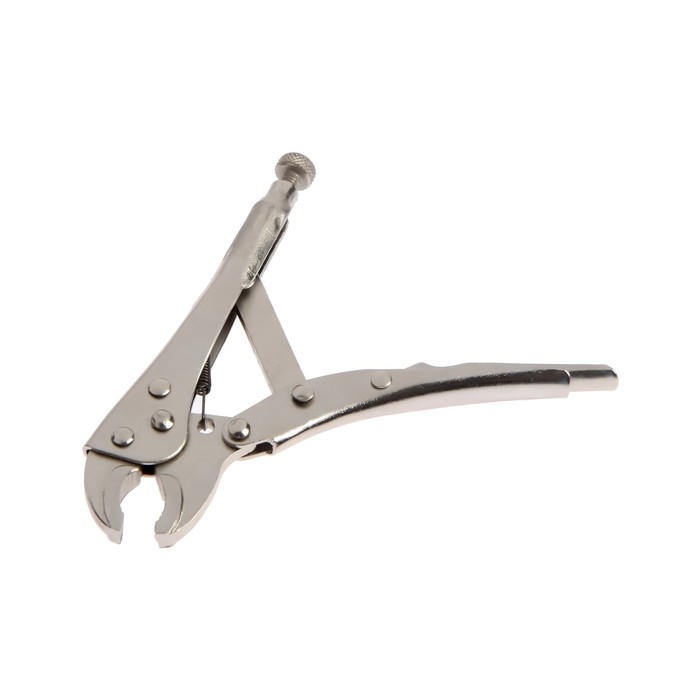 Зажим ручной ТУНДРА, полукруглый захват, с фиксатором, 125 мм Зажим ручной ТУНДРА, полукруглый захват, с фиксатором, 125 мм