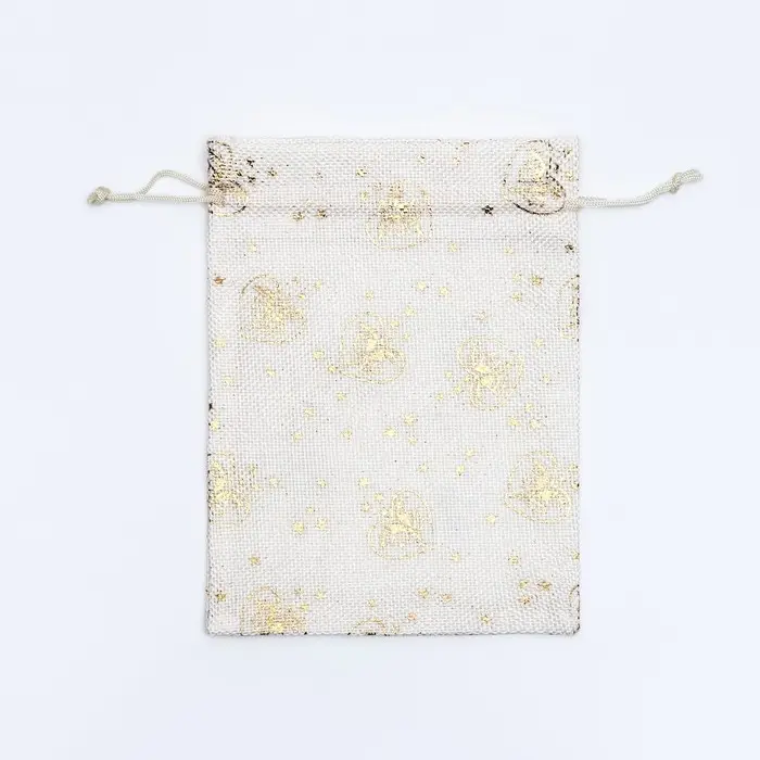 Мешочек подарочный из холщи «Колокольчики», 15×20 см Мешочек подарочный из холщи «Колокольчики», 15×20 см