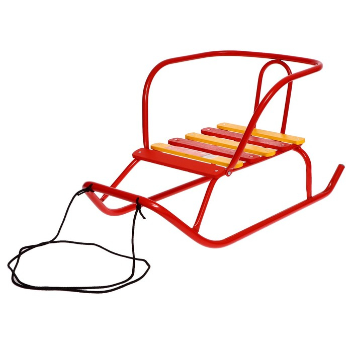 Санки «Ветерок 5», цвет красный Санки «Ветерок 5», цвет красный