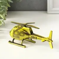 Сувенир металл "Вертолёт" 15,3х9,5х5,8 см