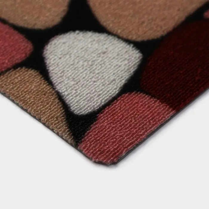 Коврик придверный Доляна, без окантовки, влаговпитывающий, 37&times;58 см