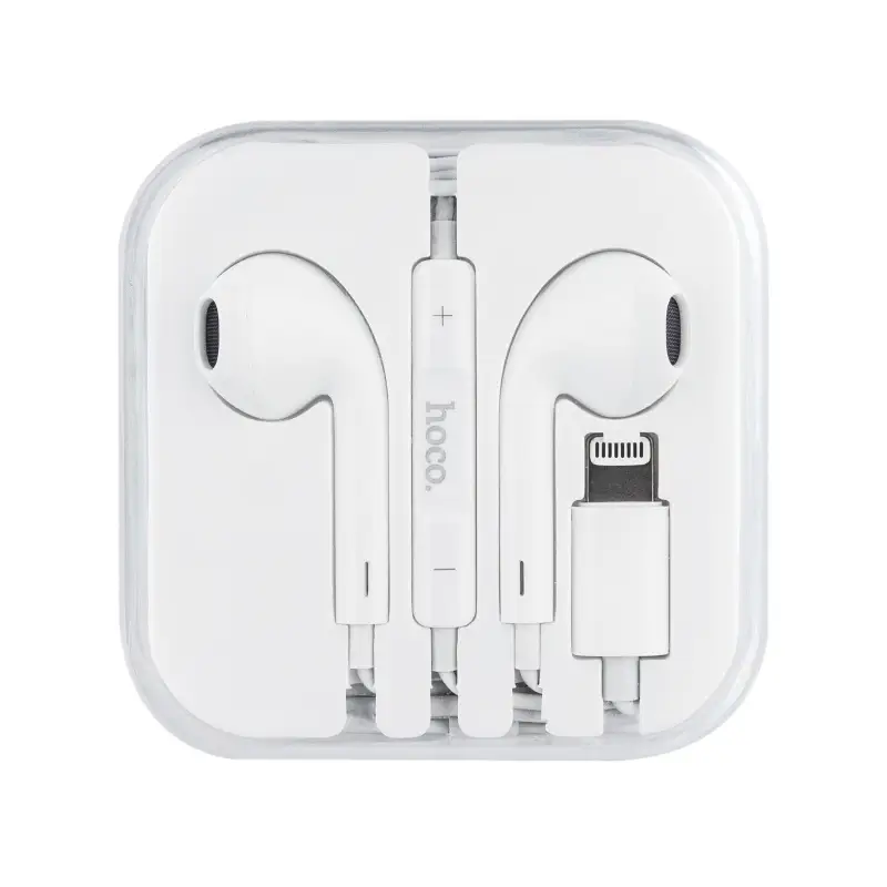 Наушники Lightning M111 HOCO белый