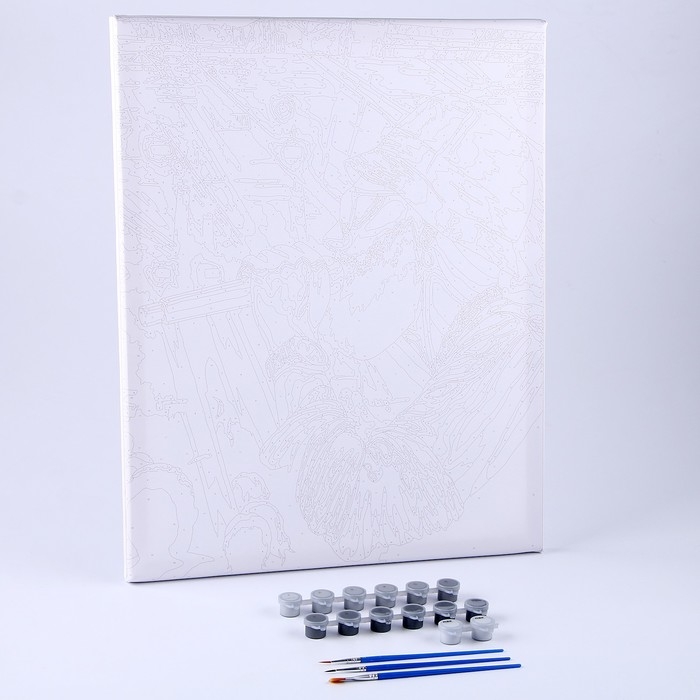 Картина по номерам на холсте с подрамником Картина по номерам на холсте с подрамником "Музыкант" 40*50 см