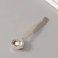 Ложка для плавления сургуча и воска, металл, 14 г, 11.8×2.5 см