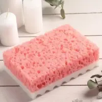 Губка для тела массажная &laquo;Совершенство&raquo;, 16.5&times;10.5&times;5 см, МИКС