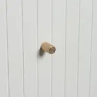 Ручка-кнопка мебельная CAPPIO, d=18 мм, золото, 8 шт. TMP .