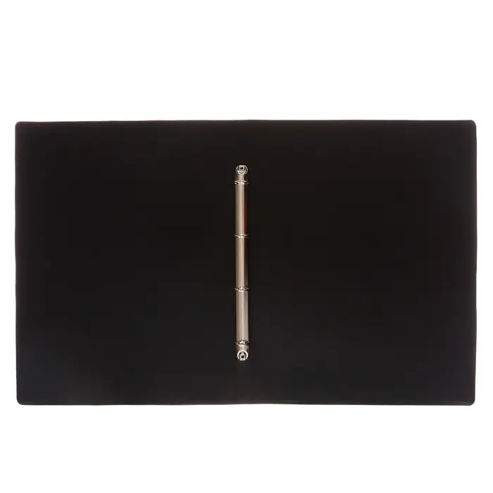 Папка на 4 кольцах А3, Calligrata TOP, 27 мм, 800 мкм, вертикальная, чёрная