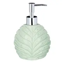 VETTA Дозатор для жидкого мыла, "Перо павлина", керамика, 2 цвета