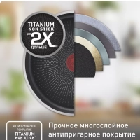 Сковорода гриль Delicio 26 см с антипригарным покрытием