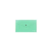 Папка-конверт на кнопке С6, 180 мкм, ErichKrause "Matt Pastel Bloom", непрозрачная, тиснение "песок", микс